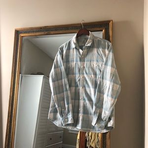 Men’s J Crew plaid button up